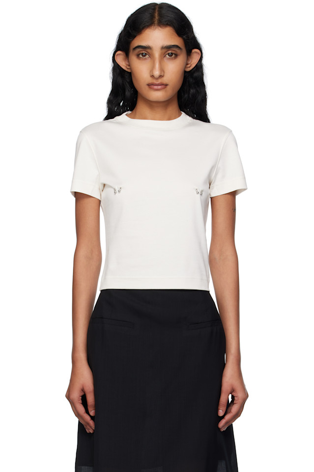 Распашонка с прорезями Mugler, цвет snow
Распашонка с прорезями Mugler, цвет snow