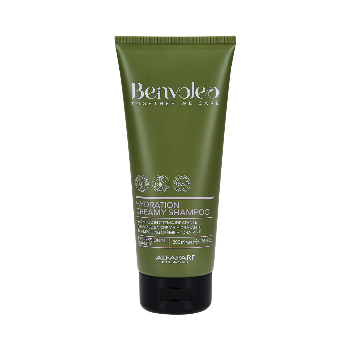 Alfaparf, Milano Benvoleo Hydration, кремовый глубоко увлажняющий шампунь, 200 мл
Alfaparf, Milano Benvoleo Hydration, кремовый глубоко увлажняющий шампунь, 200 мл