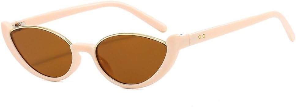 Солнцезащитные очки «кошачий глаз» для женщин, полуободковые, модные винтажные, мужские солнцезащитные очки, роскошные солнцезащитные очки с защитой от УФ-излучения UV400 TYUVIVO, Beige
Солнцезащитные очки «кошачий глаз» для женщин, полуободковые, модные винтажные, мужские солнцезащитные очки, роскошные солнцезащитные очки с защитой от УФ-излучения UV400 TYUVIVO, Beige