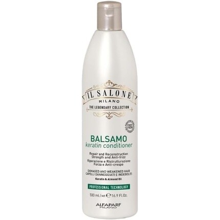 Il Salone Milano Keratin Conditioner 500ml - Кондиционер для поврежденных и ослабленных волос Alfaparf Milano
Il Salone Milano Keratin Conditioner 500ml - Кондиционер для поврежденных и ослабленных волос Alfaparf Milano