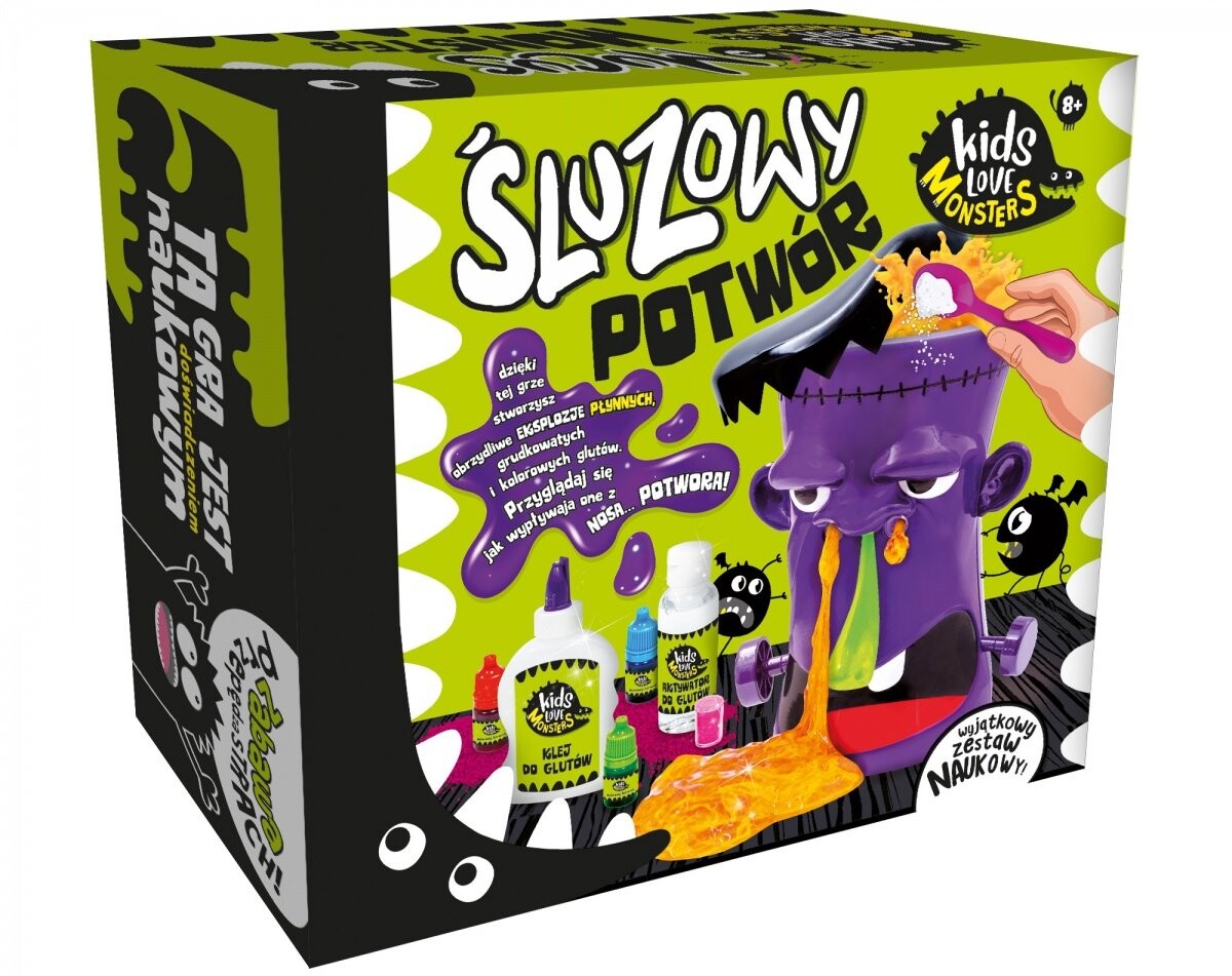 Слизь-монстр, игра, Лишани Lisciani
Слизь-монстр, игра, Лишани Lisciani