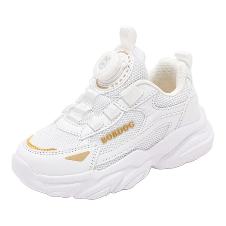 Детская повседневная обувь для детей, кроссовки, кроссовки Bobdog, цвет White/Gold
Детская повседневная обувь для детей, кроссовки, кроссовки Bobdog, цвет White/Gold