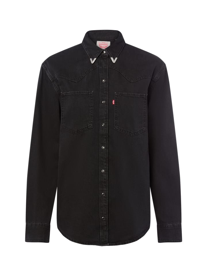 черная джинсовая блузка Levi´s
черная джинсовая блузка Levi´s