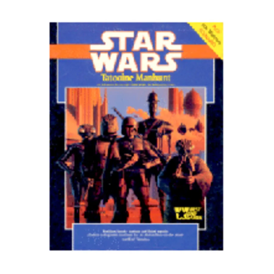 Tatooine Manhunt, Star Wars Roleplaying Game - Adventures & Modules (West End Games), мягкая обложка
Tatooine Manhunt, Star Wars Roleplaying Game - Adventures & Modules (West End Games), мягкая обложка
