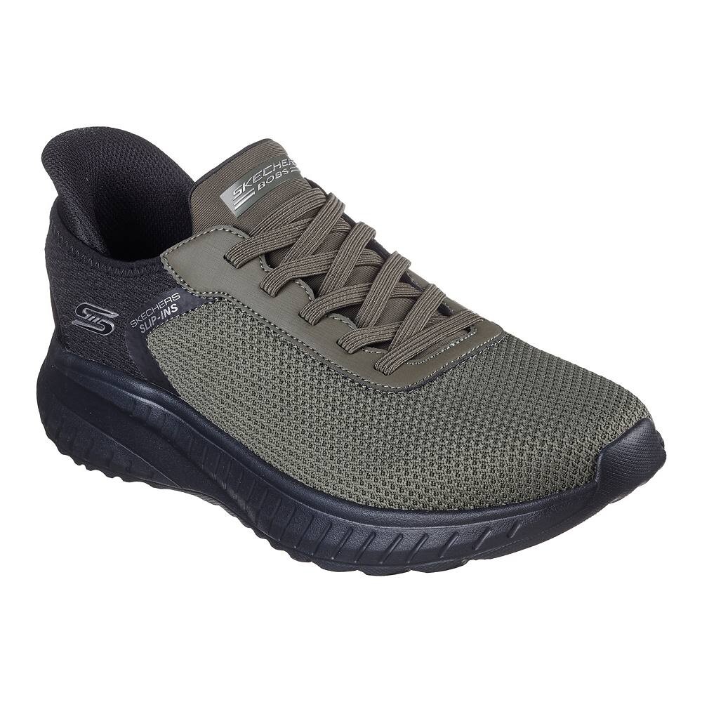 Мужская обувь BOBS by Skechers Hands Free Slip-ins Bobs Sport Squad Chaos, цвет Olive 
Мужская обувь BOBS by Skechers Hands Free Slip-ins Bobs Sport Squad Chaos, цвет Olive