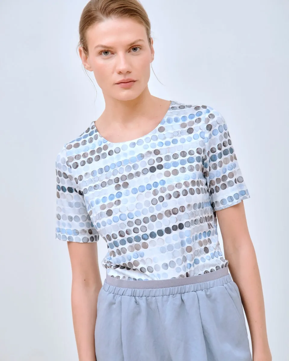 Женская футболка с короткими рукавами и круглым вырезом Lasserre, синий
Женская футболка с короткими рукавами и круглым вырезом Lasserre, синий