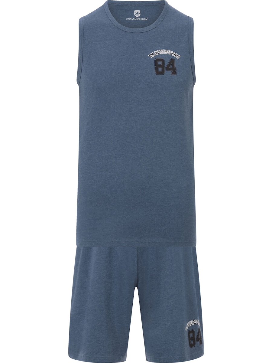 Короткая пижама Jan Vanderstorm Landogar, Mottled Blue
Короткая пижама Jan Vanderstorm Landogar, Mottled Blue