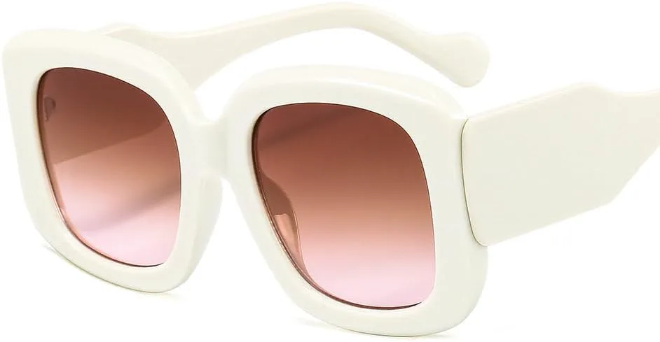 Панк-ретро солнцезащитные очки в широкой оправе с большими дужками, модные, для мужчин и женщин, защита от ультрафиолета UV400, винтажные очки HYYZZC, C7ricewhite
Панк-ретро солнцезащитные очки в широкой оправе с большими дужками, модные, для мужчин и женщин, защита от ультрафиолета UV400, винтажные очки HYYZZC, C7ricewhite