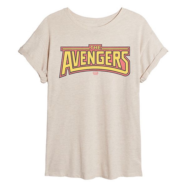 Футболка Juniors' The Avengers retro logo oversized Marvel, Beige
Футболка Juniors' The Avengers retro logo oversized Marvel, Beige