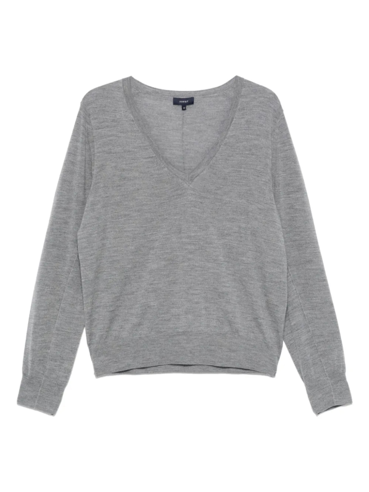 Soeur свитер с круглым вырезом, серый
Soeur свитер с круглым вырезом, серый