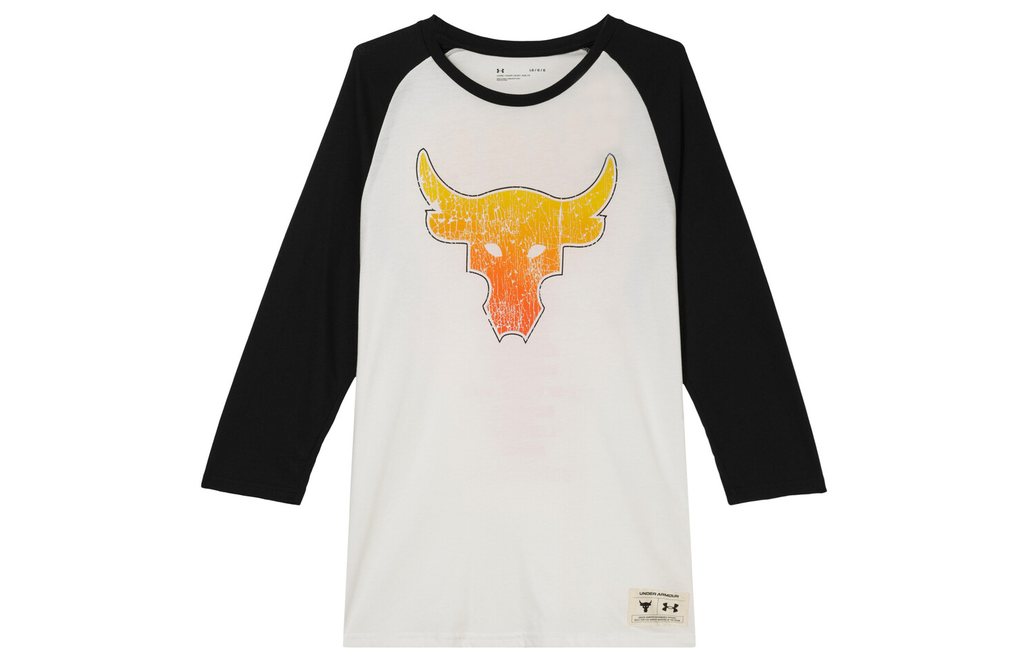 Футболка Project для мужчин Оникс Белый /Оранжевый Оксид Under Armour, белый 
Футболка Project для мужчин Оникс Белый /Оранжевый Оксид Under Armour, белый