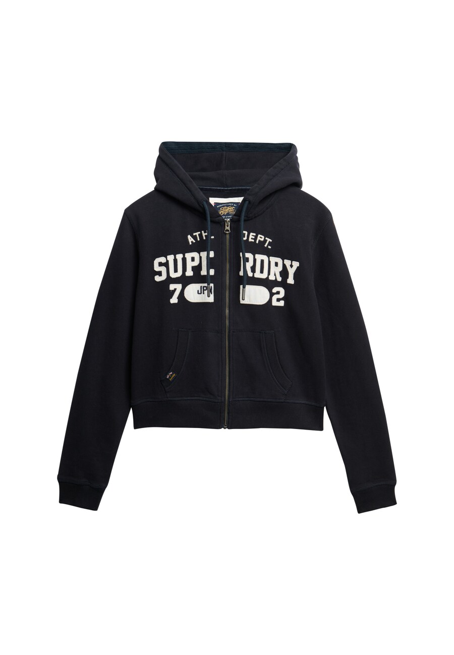 Толстовка с капюшоном на молнии Superdry Athletic Essentials, темно-синий
Толстовка с капюшоном на молнии Superdry Athletic Essentials, темно-синий