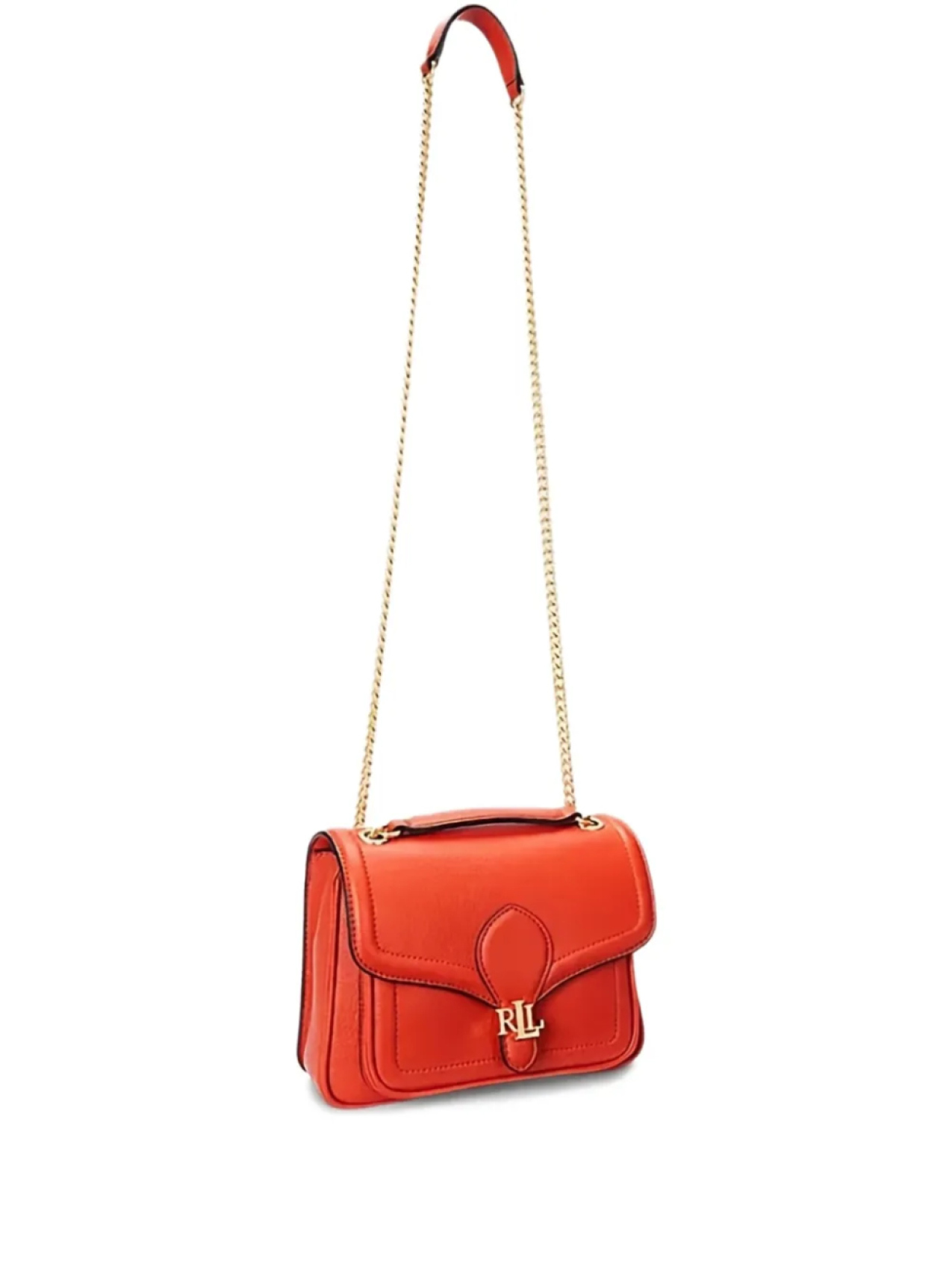 Lauren Ralph Lauren сумка на плечо Bradley, оранжевый 
Lauren Ralph Lauren сумка на плечо Bradley, оранжевый