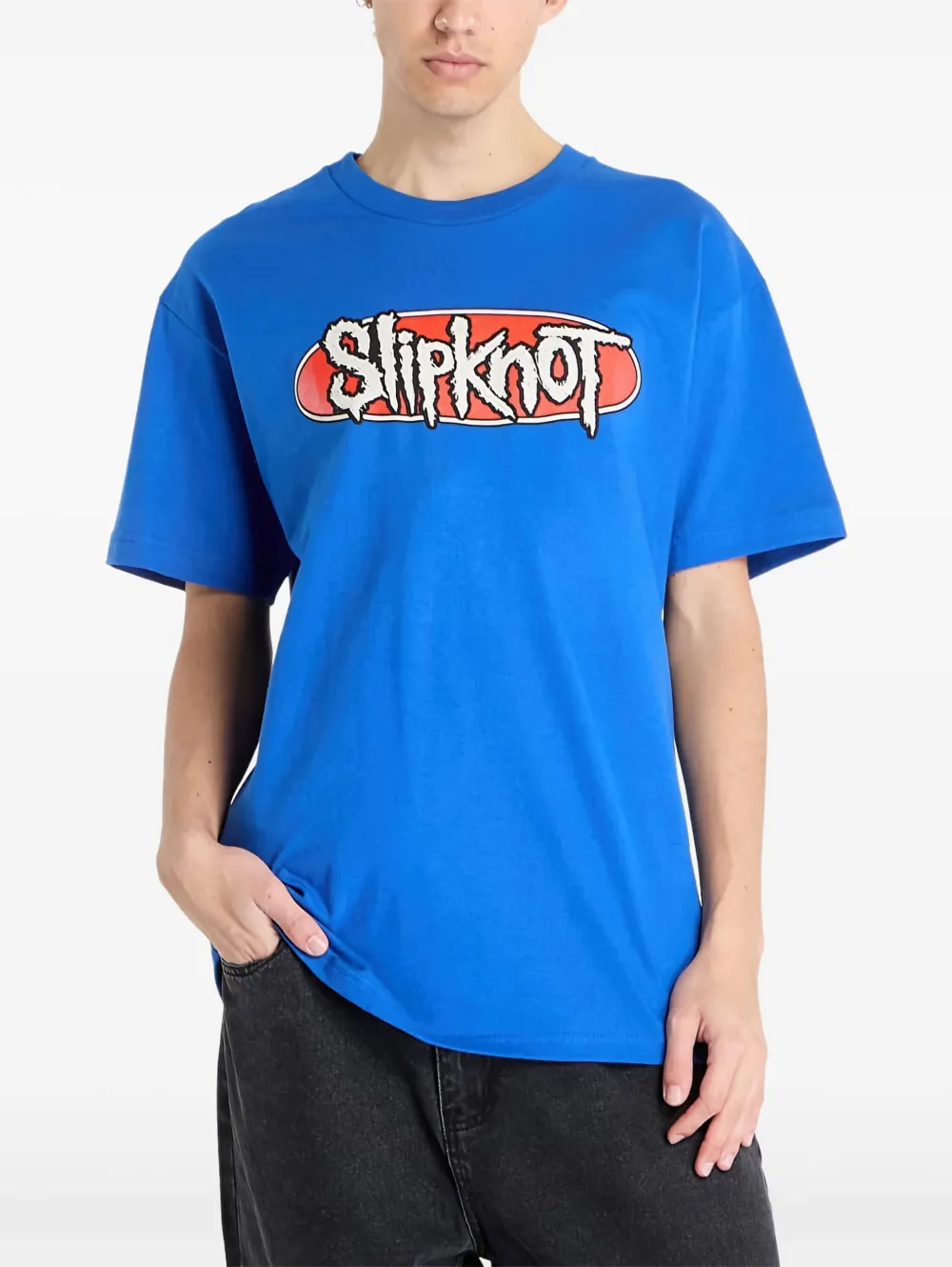 Футболка с графичным принтом Pleasures, синий
Футболка с графичным принтом Pleasures, синий