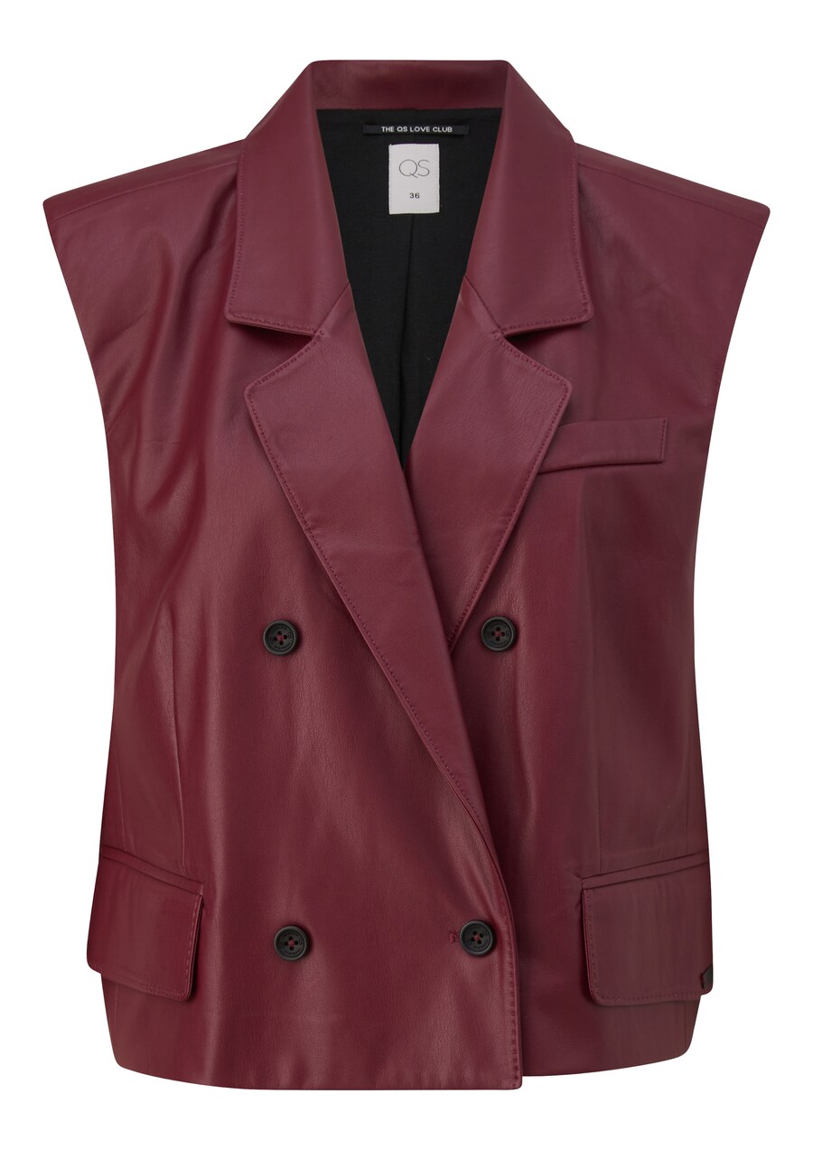 Жилет QS, бордовый
Жилет QS, бордовый