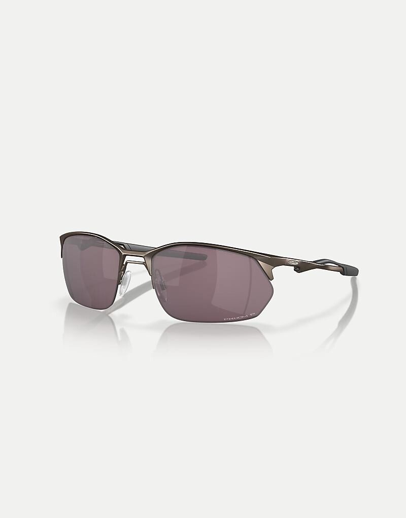 Оловянные прямоугольные солнцезащитные очки Oakley Wire Tap 2.0 с зеркальными коричневыми поляризованными линзами
Оловянные прямоугольные солнцезащитные очки Oakley Wire Tap 2.0 с зеркальными коричневыми поляризованными линзами