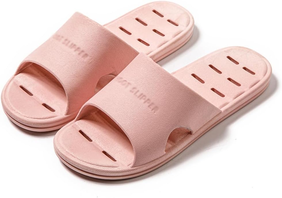 HMBLAW Ванные Комнаты Тапочки для пары, Быстросохнущие, Нескользящие Женские и Мужские Тапочки для Душа, С Отверстиями, Легкие EVA с Открытым Мыском для Ванной, Бассейна, Общежития, Дома, Спорта и Пляжа, розовый
HMBLAW Ванные Комнаты Тапочки для пары, Быстросохнущие, Нескользящие Женские и Мужские Тапочки для Душа, С Отверстиями, Легкие EVA с Открытым Мыском для Ванной, Бассейна, Общежития, Дома, Спорта и Пляжа, розовый