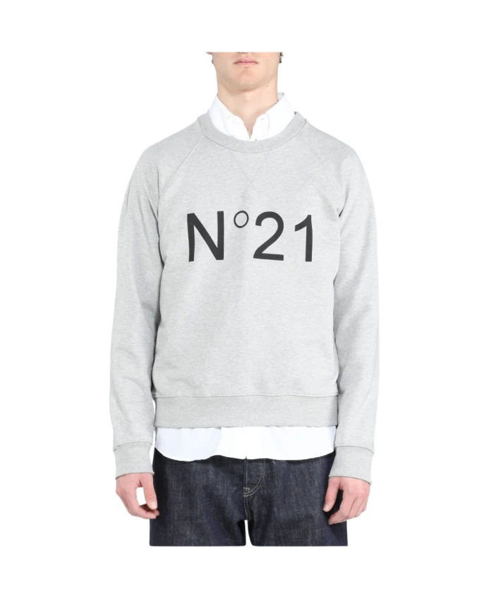 Свитшот с круглым вырезом N21, серый
Свитшот с круглым вырезом N21, серый