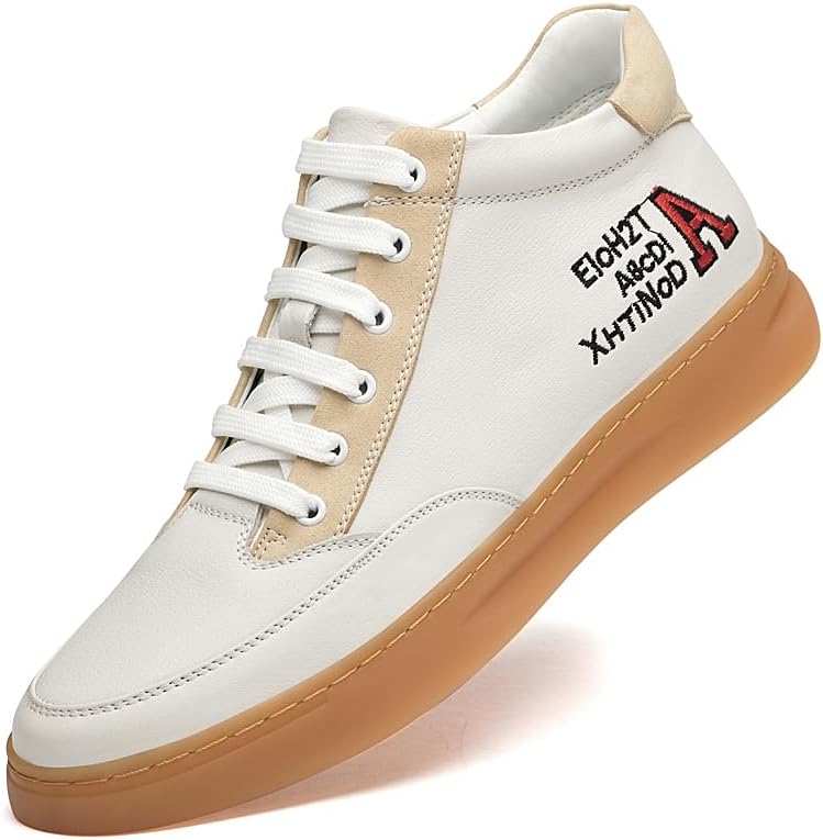 Мужские новые кроссовки из верхнего слоя коровьей кожи, увеличивающие рост, легкие, дышащие и удобные, цельные, мягкие и стильные, спортивные обувь, можно стирать в машине Lhyxu, белый
Мужские новые кроссовки из верхнего слоя коровьей кожи, увеличивающие рост, легкие, дышащие и удобные, цельные, мягкие и стильные, спортивные обувь, можно стирать в машине Lhyxu, белый