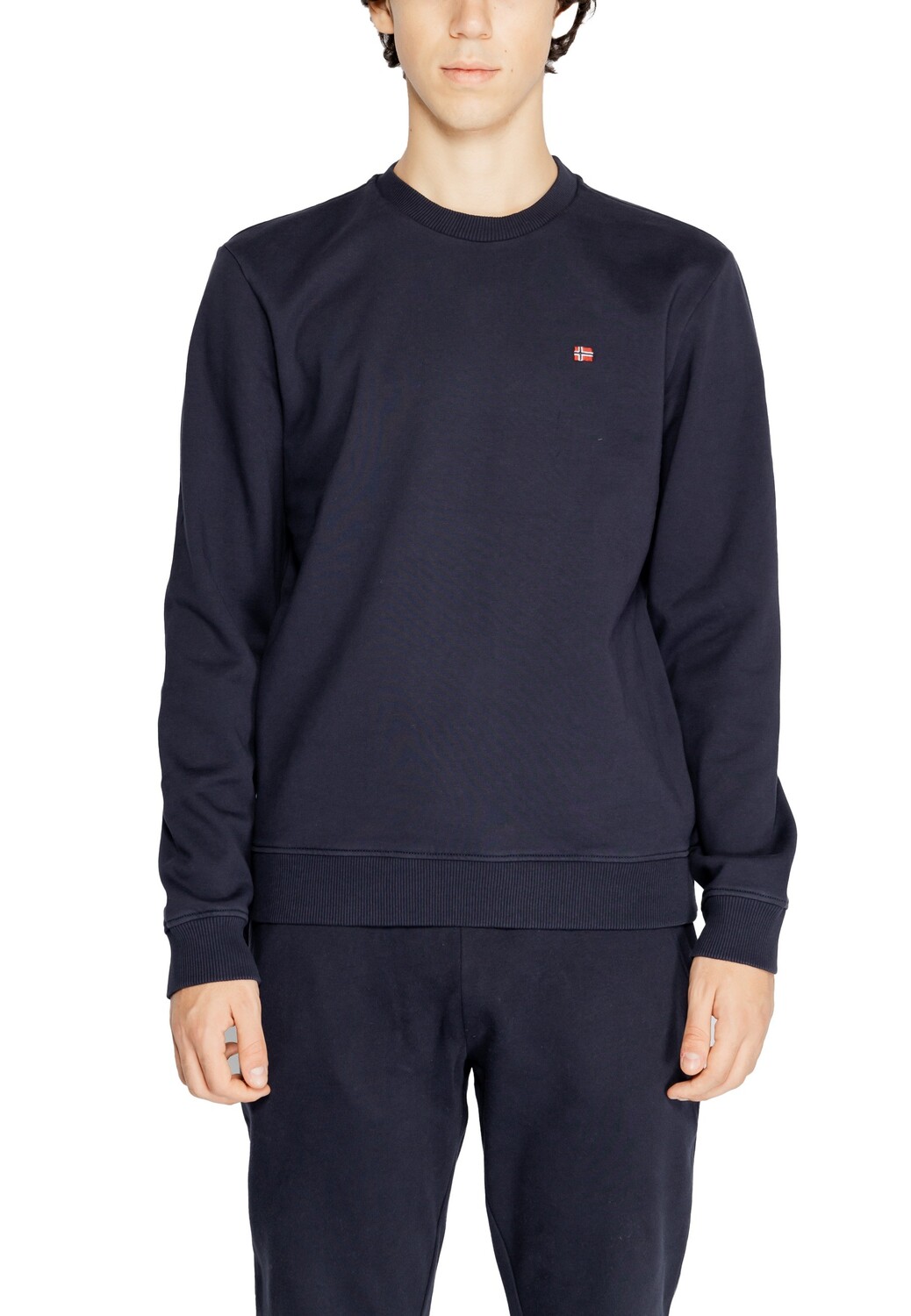 Свитшот мужской Napapijri однотонный, синий
Свитшот мужской Napapijri однотонный, синий