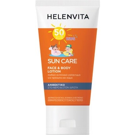 Лосьон для лица и тела Sun Kids SPF 50 - 150 мл Helenvita
Лосьон для лица и тела Sun Kids SPF 50 - 150 мл Helenvita