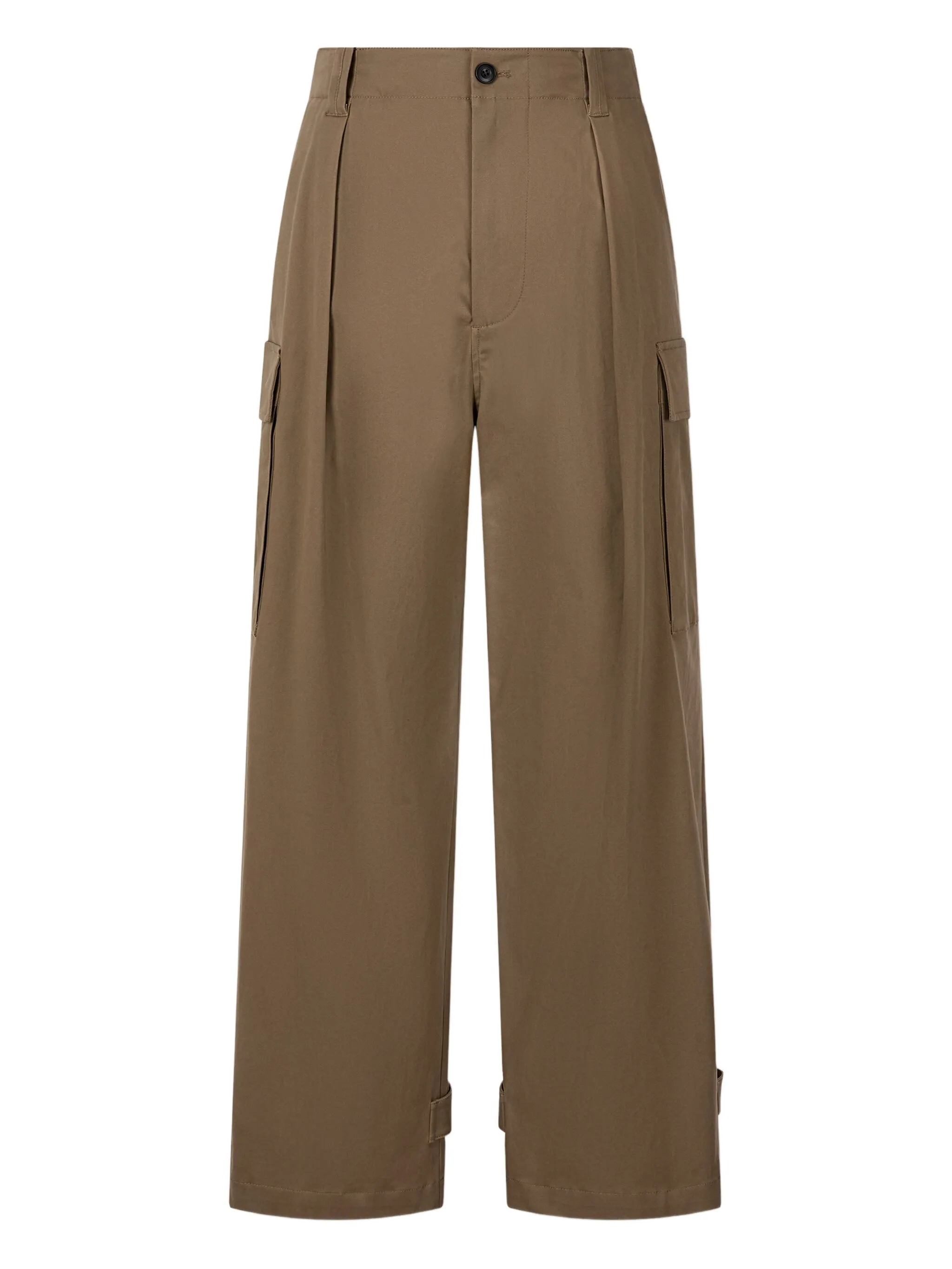 Брюки с карманами карго Studio Tomboy, коричневый
Брюки с карманами карго Studio Tomboy, коричневый