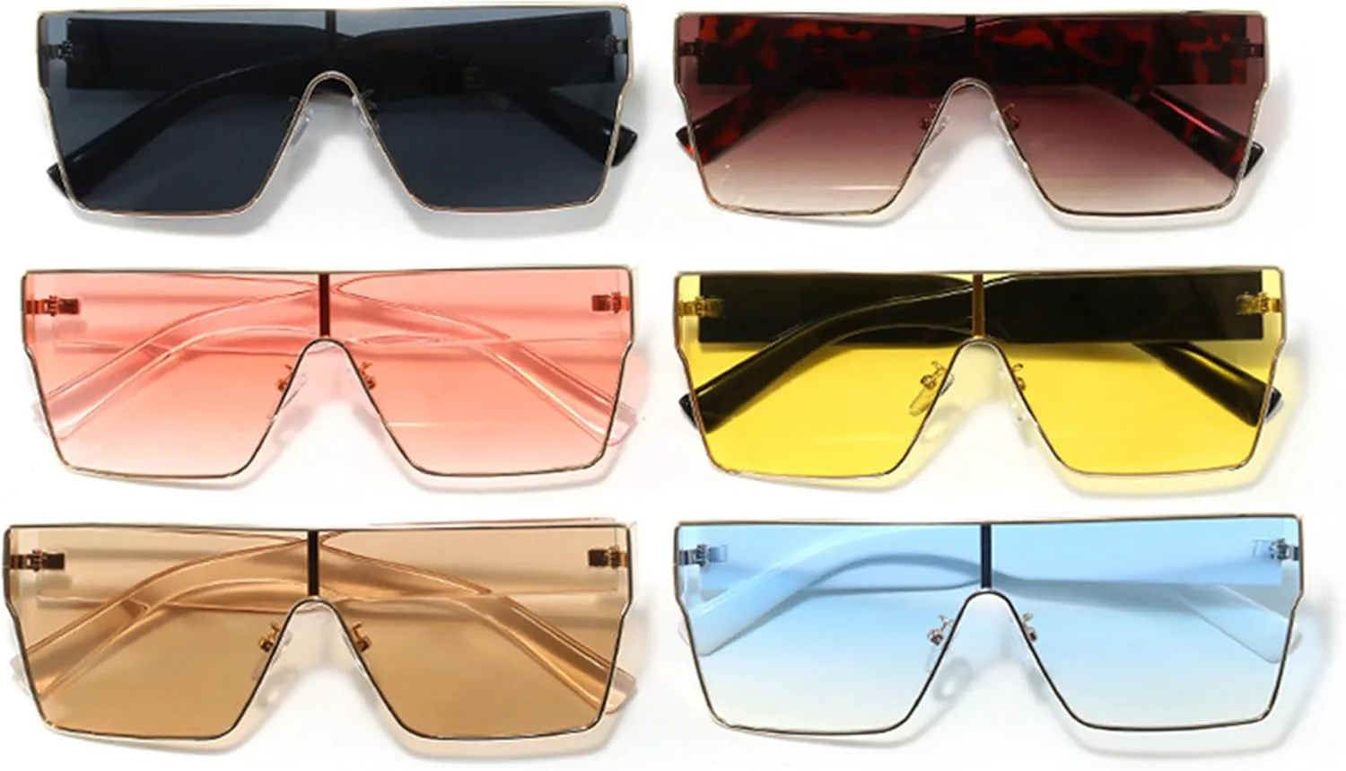 bullabulling Большие цельные солнцезащитные очки для женщин, модные квадратные солнцезащитные очки в стиле панк с плоской верхней частью, винтажные очки, Black
bullabulling Большие цельные солнцезащитные очки для женщин, модные квадратные солнцезащитные очки в стиле панк с плоской верхней частью, винтажные очки, Black