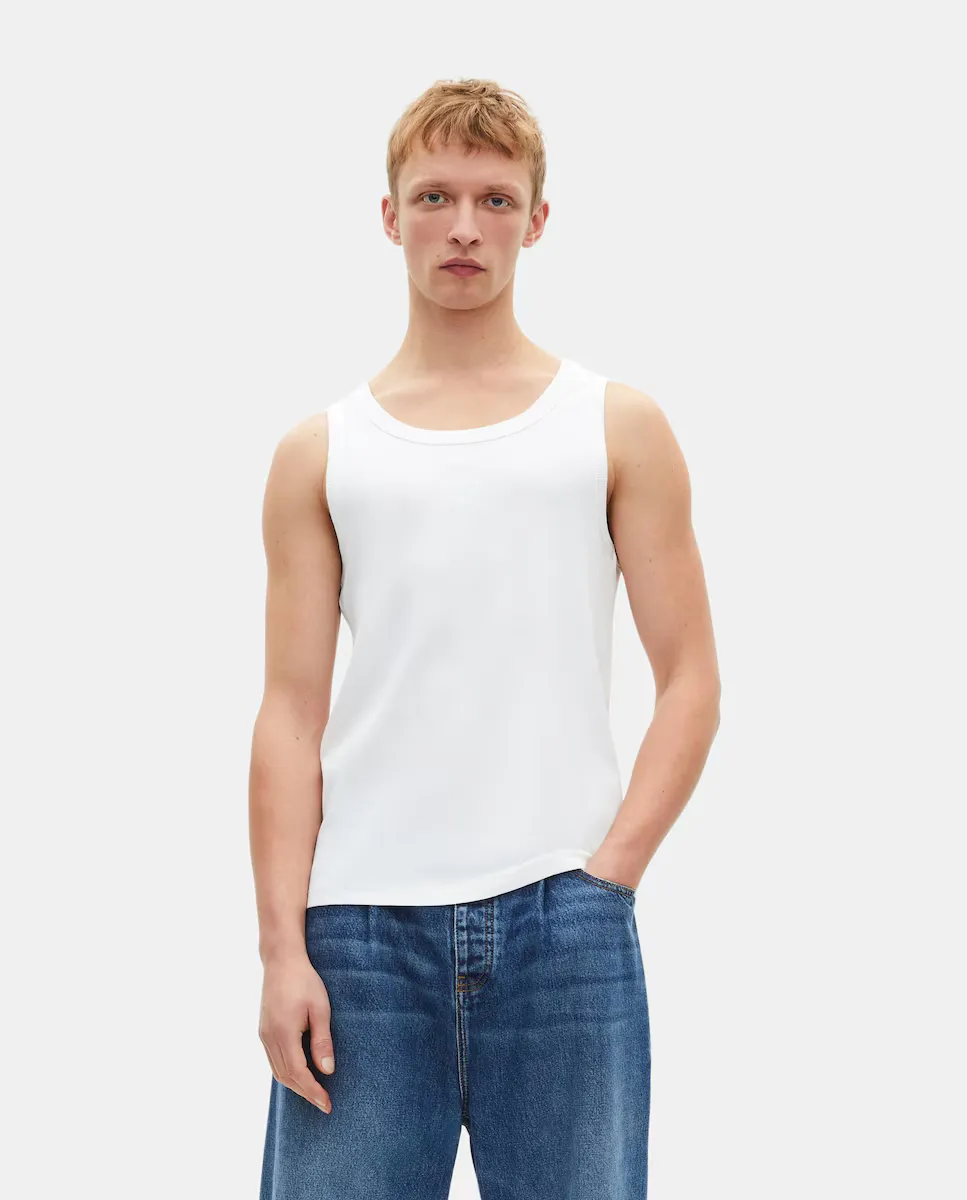 Мужская облегающая майка The Kooples, белый
Мужская облегающая майка The Kooples, белый