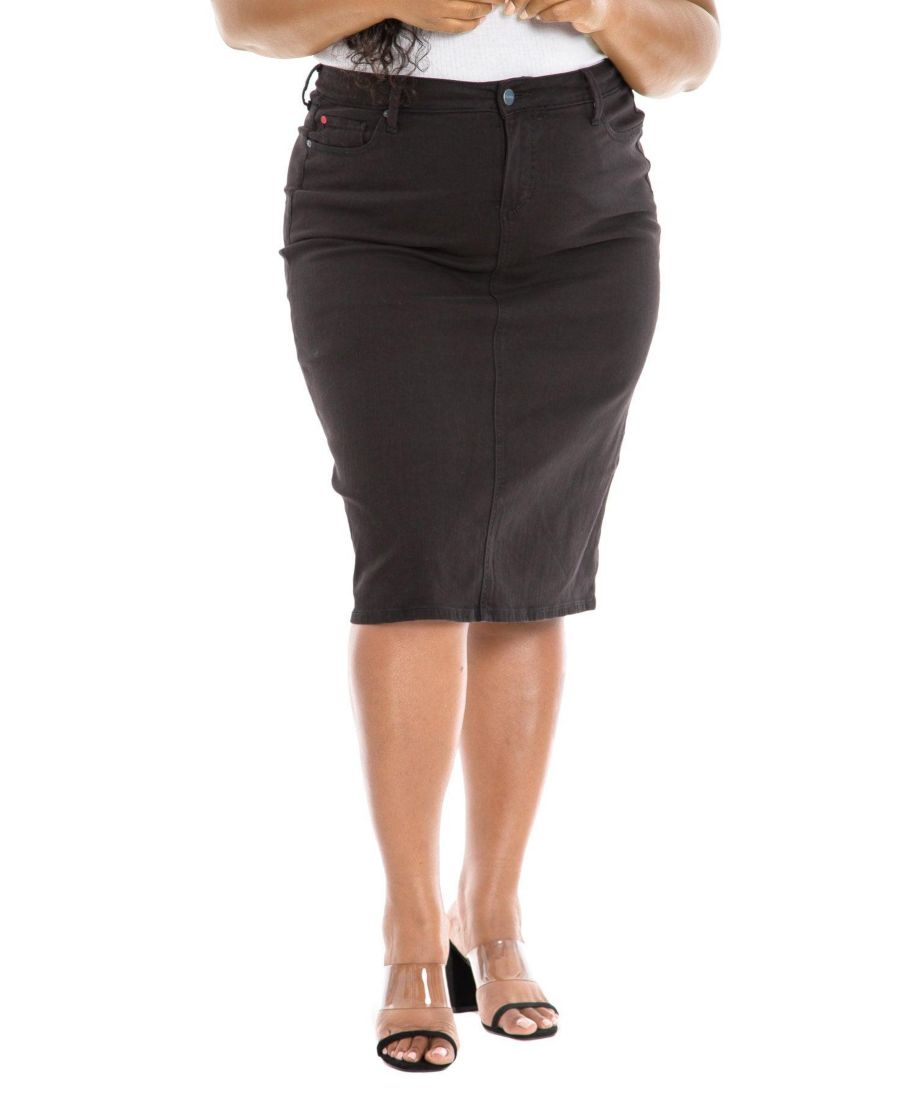 Джинсовая юбка больших размеров SLINK Jeans, Black
Джинсовая юбка больших размеров SLINK Jeans, Black