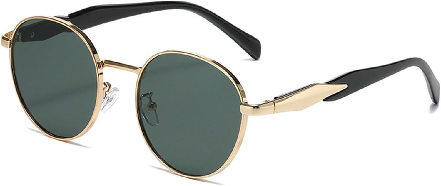 Ретро овальные солнцезащитные очки для женщин и мужчин, классические дизайнерские солнцезащитные очки в стиле 90-х с металлическим корпусом и защитой от УФ-излучения mincl, Green
Ретро овальные солнцезащитные очки для женщин и мужчин, классические дизайнерские солнцезащитные очки в стиле 90-х с металлическим корпусом и защитой от УФ-излучения mincl, Green