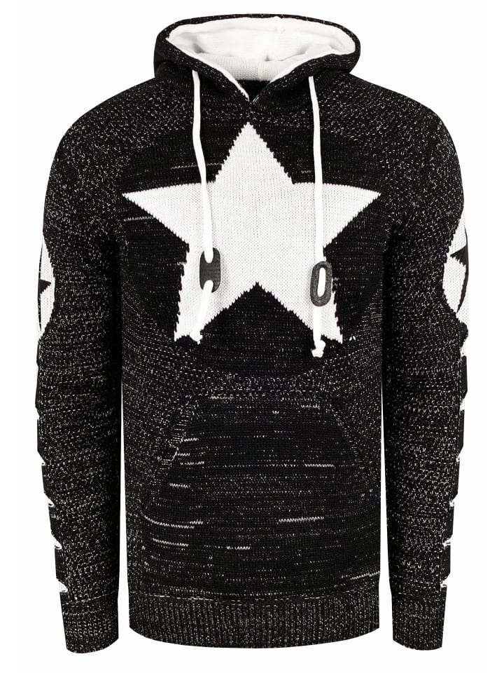 Толстовка с капюшоном в стиле комиксов, черно-белая, плотная вязка Rusty Neal
Толстовка с капюшоном в стиле комиксов, черно-белая, плотная вязка Rusty Neal