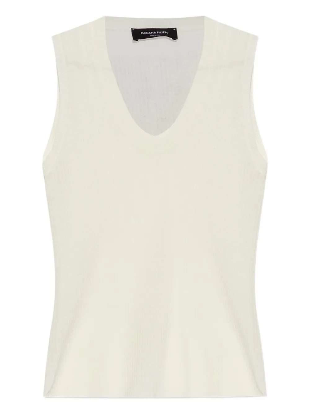 Ребристая майка Fabiana Filippi, белый
Ребристая майка Fabiana Filippi, белый
