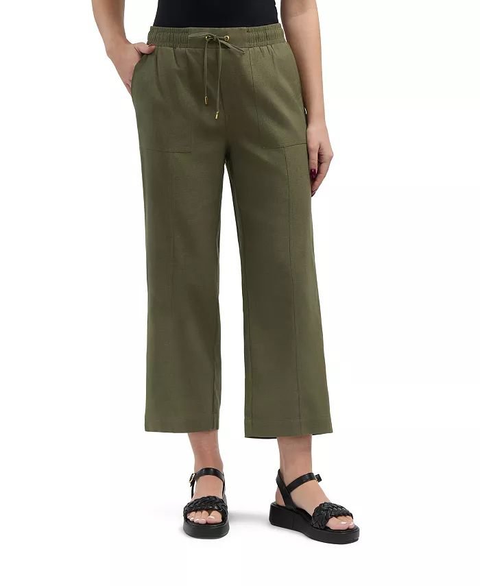 Женские укороченные брюки прямого кроя Ellen Tracy, зеленый
Женские укороченные брюки прямого кроя Ellen Tracy, зеленый