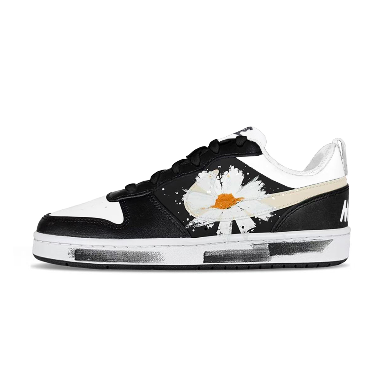 Nike Детские скейтбордистские кроссовки Court Borough White Story Daisy с противоскользящей и износостойкой подошвой, низкие, черные и белые
Nike Детские скейтбордистские кроссовки Court Borough White Story Daisy с противоскользящей и износостойкой подошвой, низкие, черные и белые