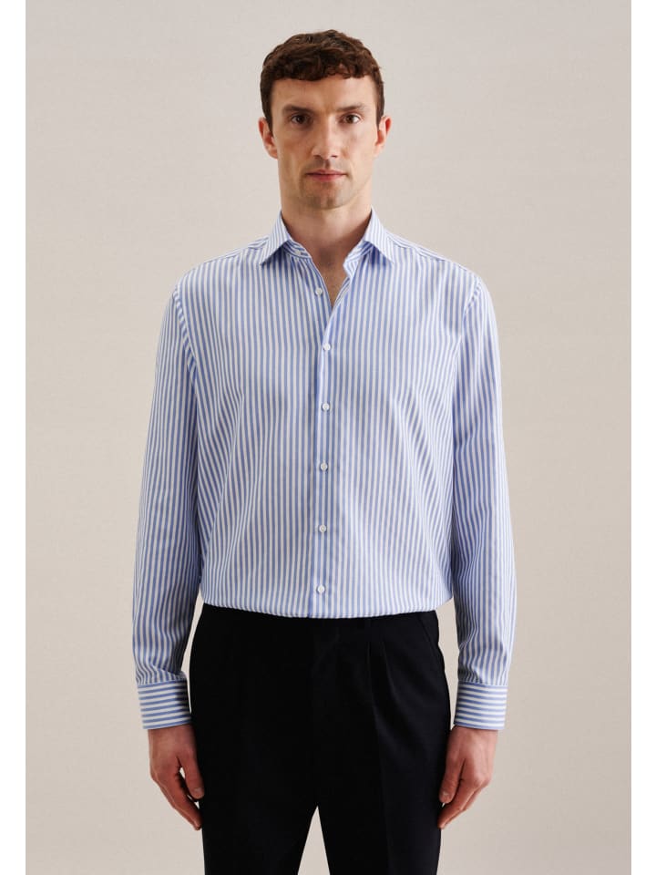 Рубашка Seidensticker, средне-синий
Рубашка Seidensticker, средне-синий