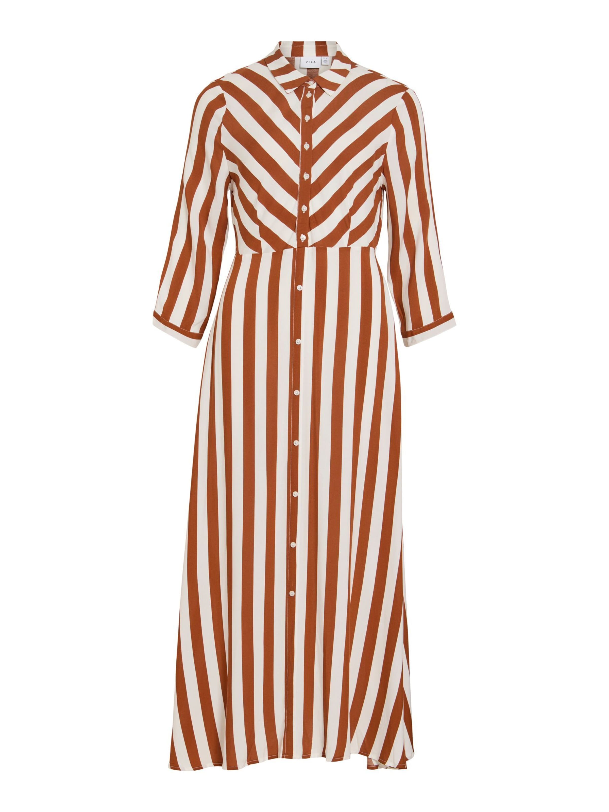 VILA Платье-рубашка 'VIAya Paya' в коричневом цвете
VILA Платье-рубашка 'VIAya Paya' в коричневом цвете