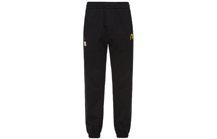 Трикотажные спортивные штаны мужские черные Evisu, черный
Трикотажные спортивные штаны мужские черные Evisu, черный