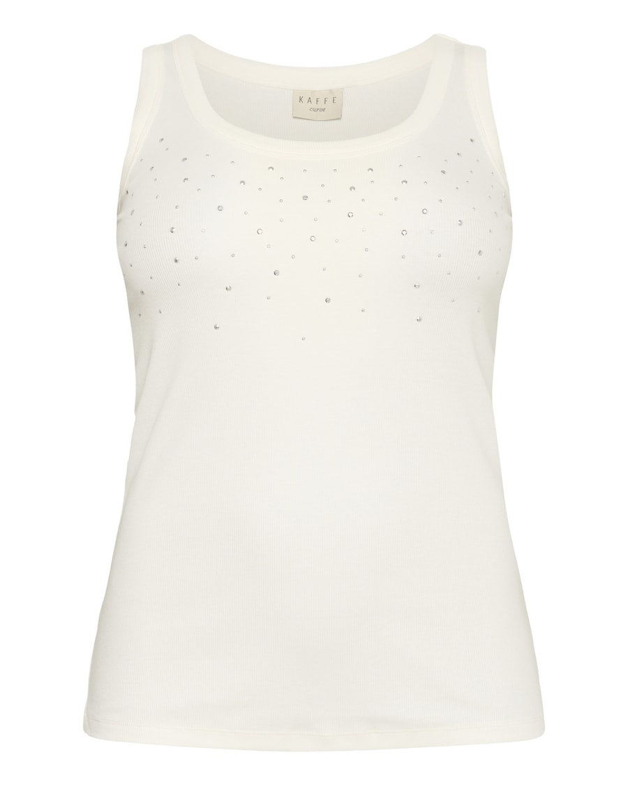 Топ KAFFE CURVE KCcarina, White/Natural White
Топ KAFFE CURVE KCcarina, White/Natural White