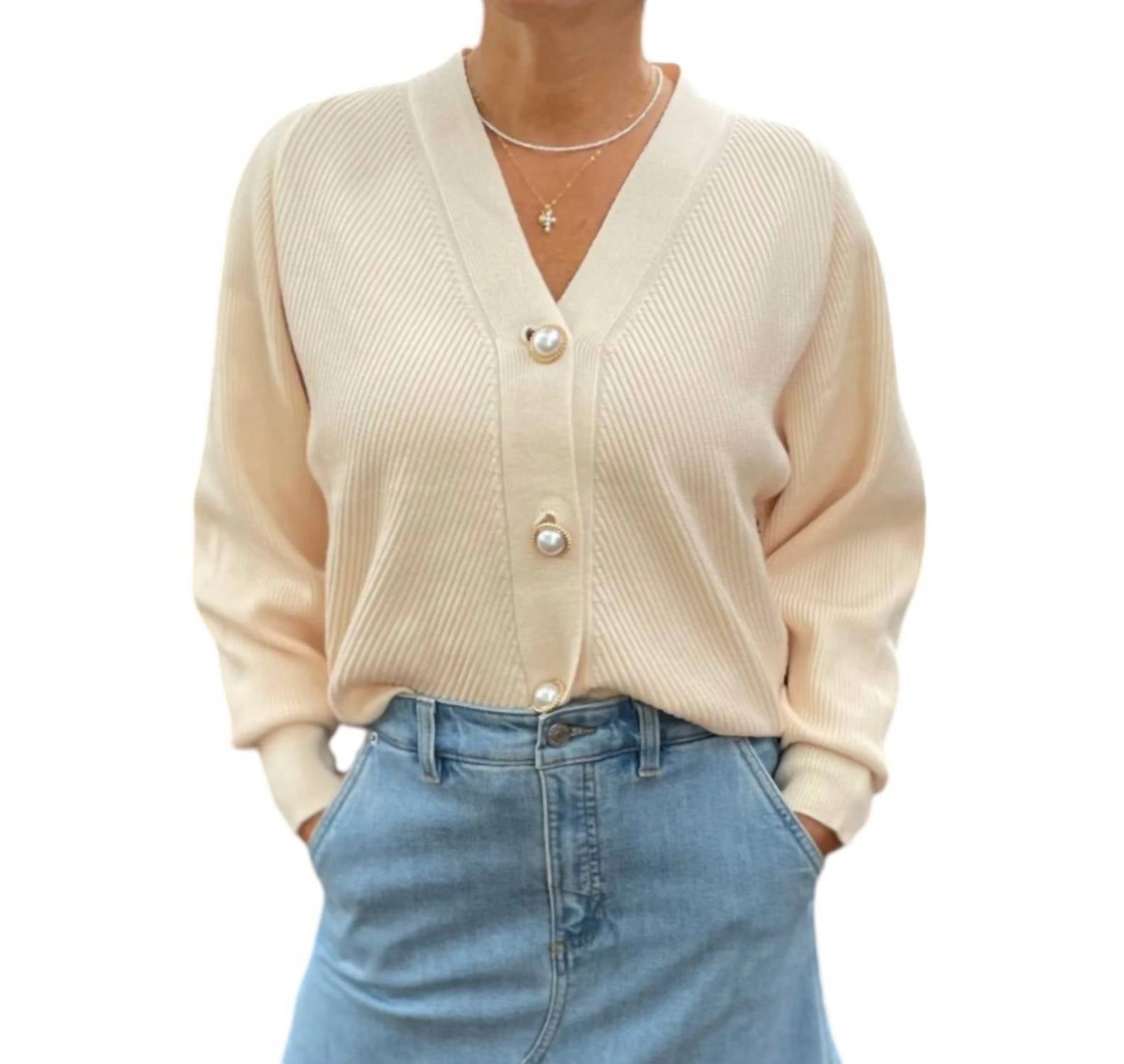 Кремовый свитер Камилла THML
Кремовый свитер Камилла THML