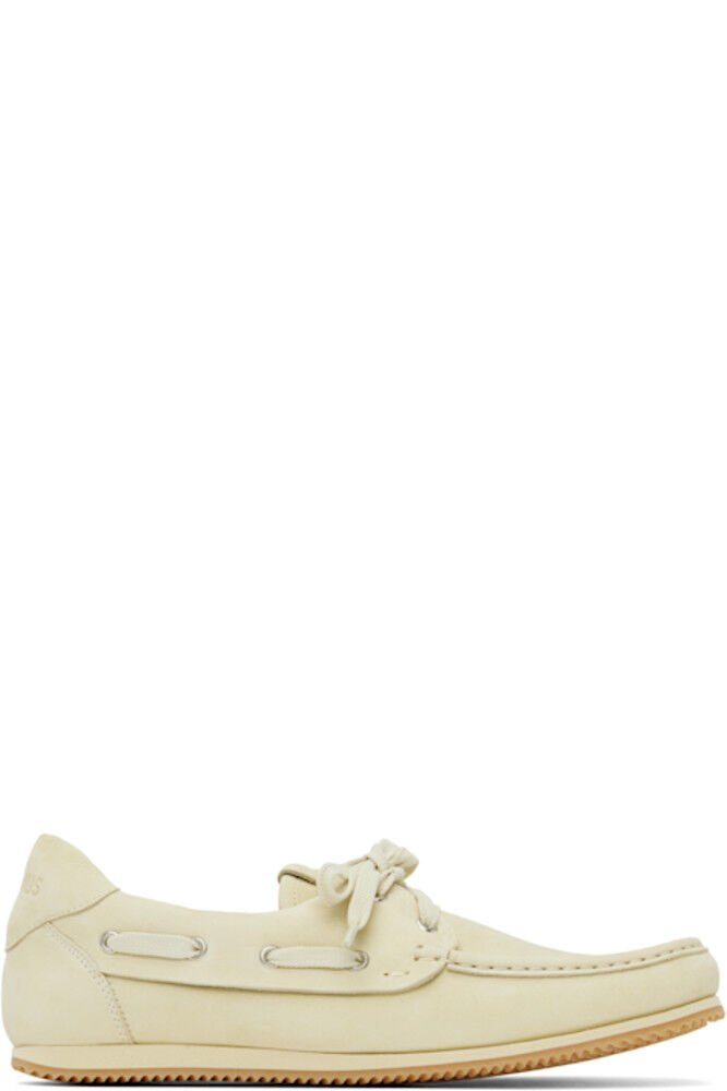 Бежевые топсайдеры La Croisière 'The Batto' JACQUEMUS
Бежевые топсайдеры La Croisière 'The Batto' JACQUEMUS