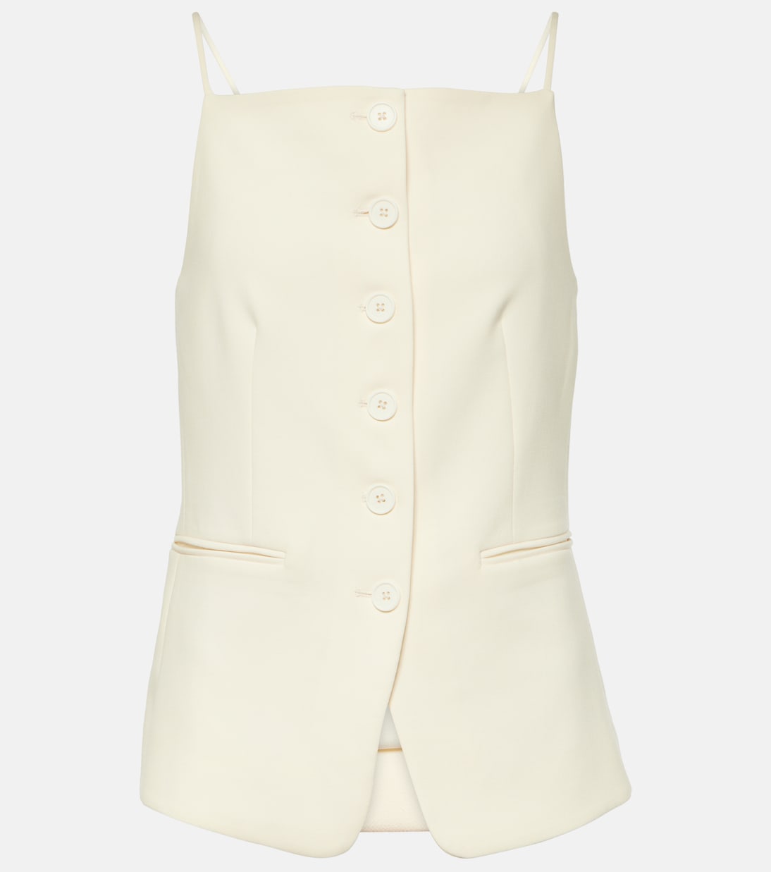 Уна топ Staud, белый
Уна топ Staud, белый