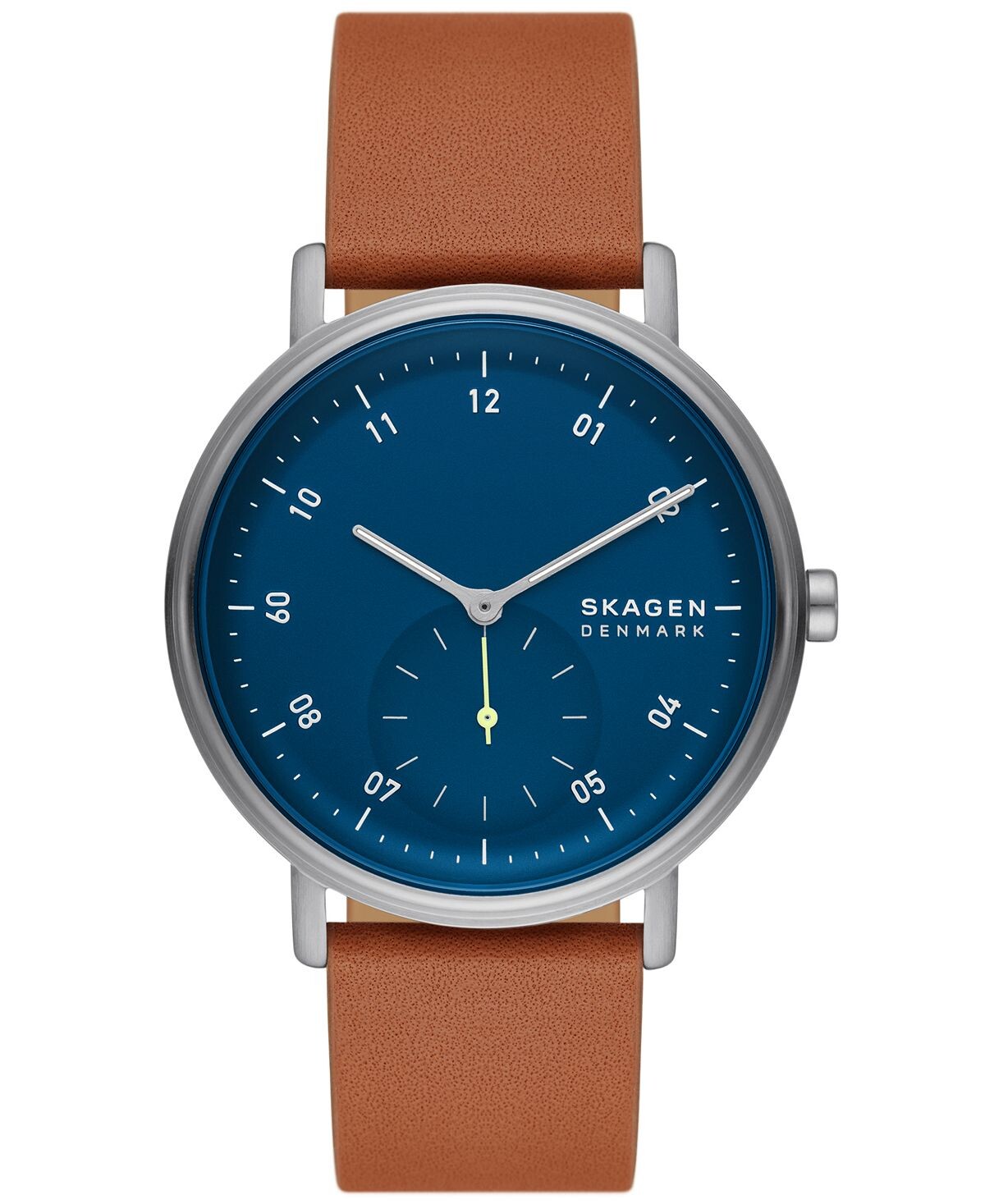 Мужские кварцевые часы Kuppel с тремя стрелками, коричневые кожаные, 44 мм Skagen
Мужские кварцевые часы Kuppel с тремя стрелками, коричневые кожаные, 44 мм Skagen