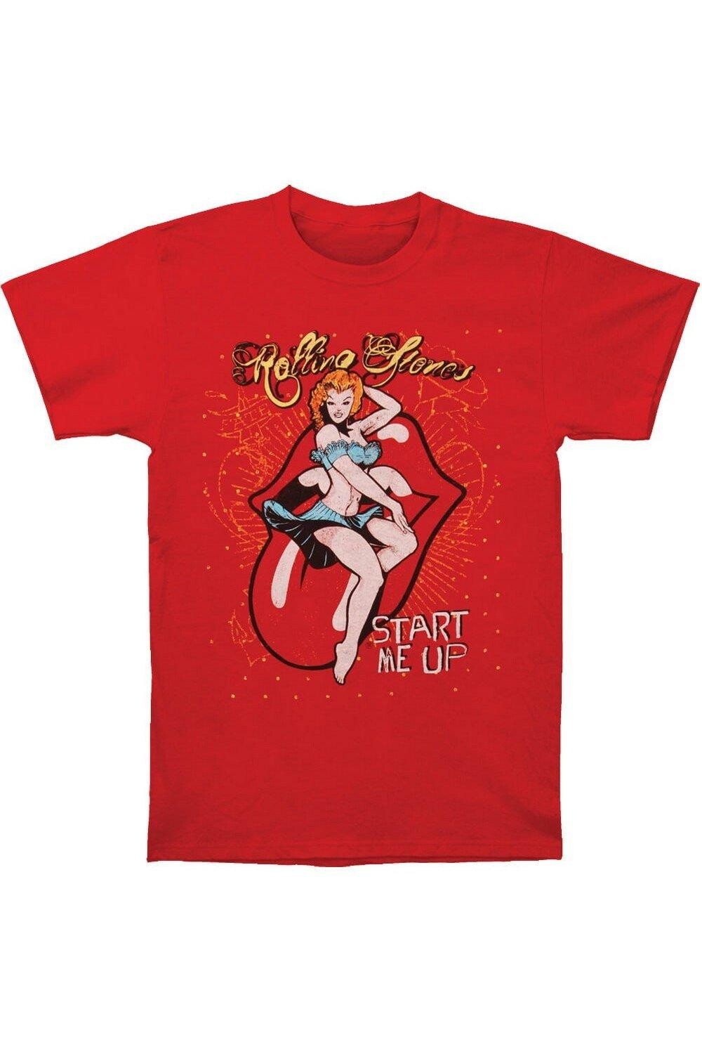 Хлопковая футболка Start Me Up The Rolling Stones, красный
Хлопковая футболка Start Me Up The Rolling Stones, красный