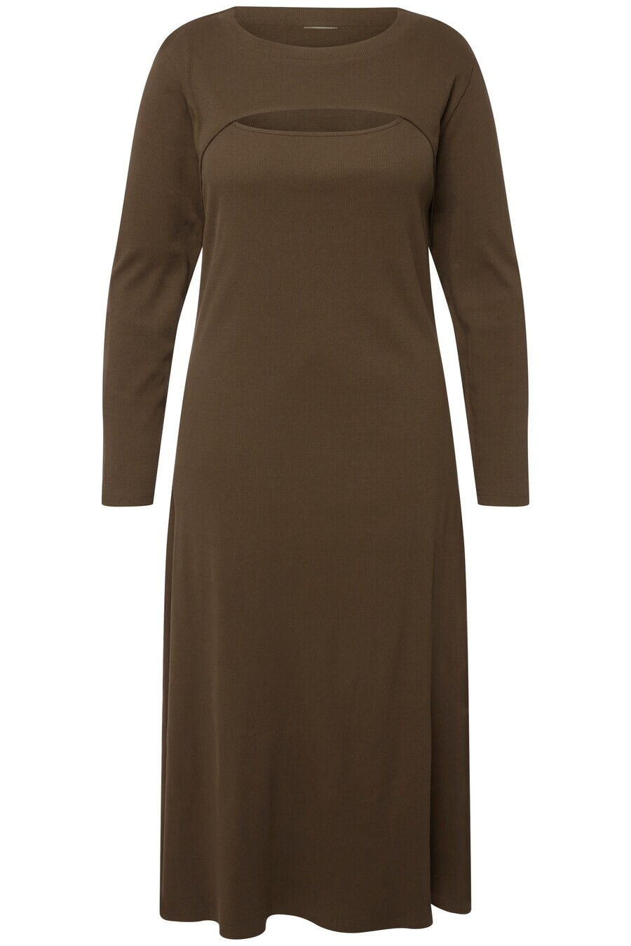 Платье Ulla Popken, коричневый
Платье Ulla Popken, коричневый