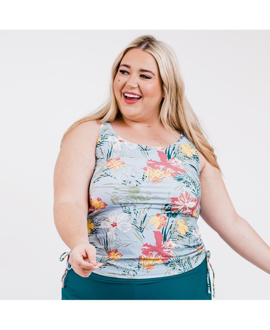 Купальник-танкини Maya больших размеров: верх со съемными чашечками и плавки Calypsa, Hawaiian paradise
Купальник-танкини Maya больших размеров: верх со съемными чашечками и плавки Calypsa, Hawaiian paradise