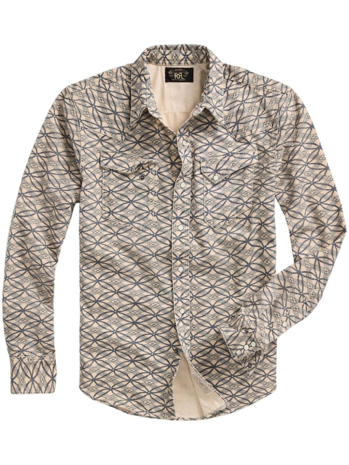 Рубашка с абстрактным принтом Ralph Lauren RRL, нейтральный цвет
Рубашка с абстрактным принтом Ralph Lauren RRL, нейтральный цвет