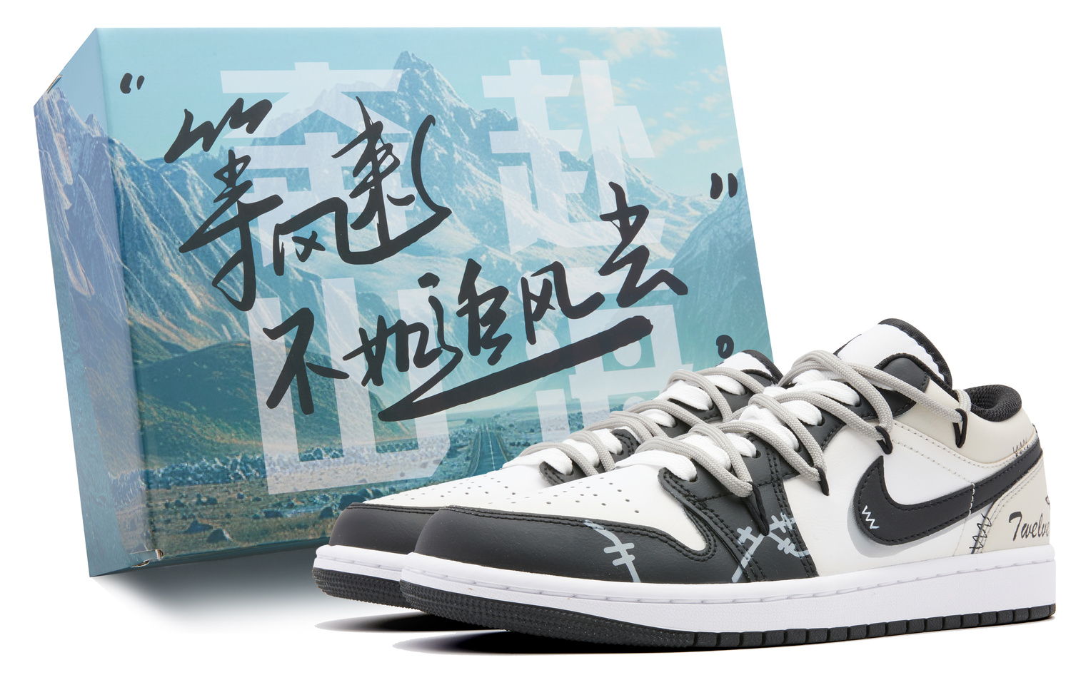 Кроссовки баскетбольные мужские Air 1 Low противоскользящие с амортизацией низкие винтажные Jordan черно-серые
Кроссовки баскетбольные мужские Air 1 Low противоскользящие с амортизацией низкие винтажные Jordan черно-серые