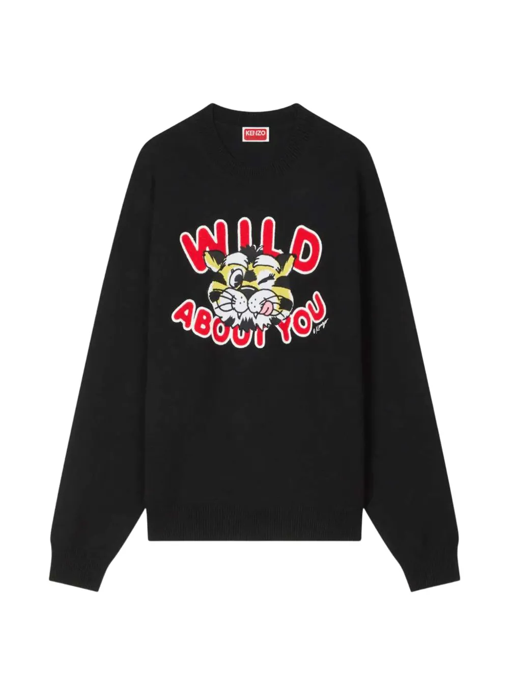 Свитер Wild Tiger Kenzo, черный
Свитер Wild Tiger Kenzo, черный