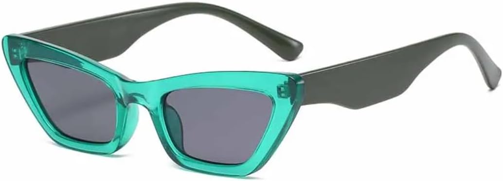 Винтажные женские солнцезащитные очки «кошачий глаз», маленькая оправа, мужские, для активного отдыха, с защитой от УФ-излучения, для путешествий и вождения, UV400 TVTBBVV, Green Gray
Винтажные женские солнцезащитные очки «кошачий глаз», маленькая оправа, мужские, для активного отдыха, с защитой от УФ-излучения, для путешествий и вождения, UV400 TVTBBVV, Green Gray