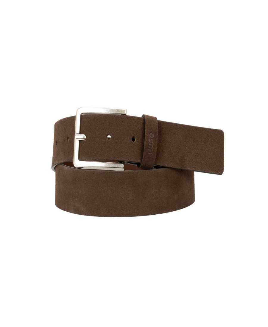 Мужской кожаный повседневный ремень с принтом логотипа Hugo Boss, Dark Brown
Мужской кожаный повседневный ремень с принтом логотипа Hugo Boss, Dark Brown